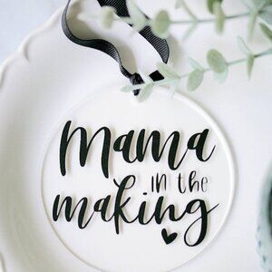 Acrylic Ornament - Mama in the Making